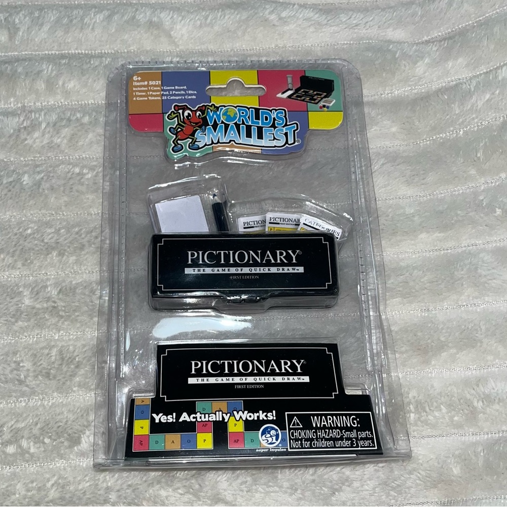 NEW World's Smallest Pictionary Game
